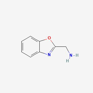 Chemical structure of 2-(Aminomethyl)benzoxazole
