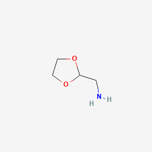 Chemical structure of 2-(Aminomethyl)-1,3-dioxolane