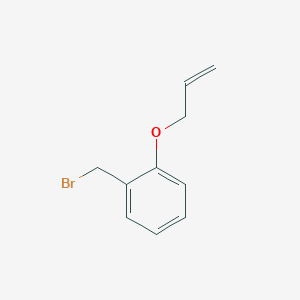 Chemical structure of 2-(Allyloxy)benzyl Bromide