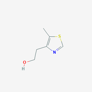 Chemical structure of 2-(5-Methylthiazol-4-yl)ethanol