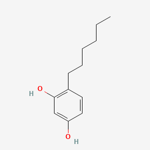 Chemical structure of 2-(5-methoxy-2-methylphenyl)-2-methylpropan-1-ol
