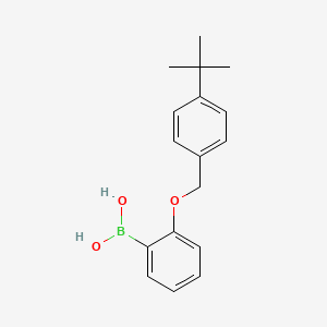 Chemical structure of 2-(4-Tert-butylphenoxymethyl) phenylboronic acid