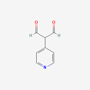Chemical structure of 2-(4-Pyridyl)malondialdehyde