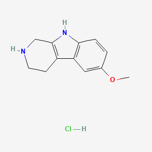 Chemical structure of 2-(4-Piperidyl)benzoxazole Hydrochloride