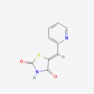 Chemical structure of 2-(4-Nitrophenyl)thiazole