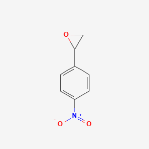 Chemical structure of 2-(4-Nitrophenyl)oxirane