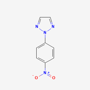 Chemical structure of 2-(4-Nitrophenyl)-2H-1,2,3-triazole