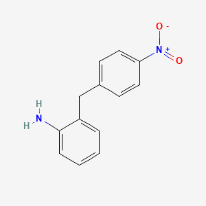 Chemical structure of 2-(4-Nitrobenzyl)aniline