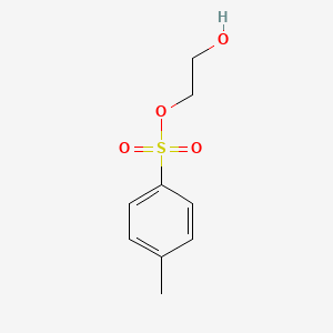 Chemical structure of 2-(4-Methylphenyl)sulfonyloxyethanol