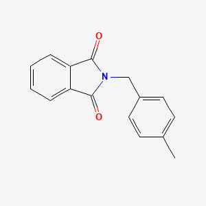 Chemical structure of 2-(4-Methylbenzyl)isoindoline-1,3-dione