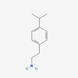 Chemical structure of 2-(4-Isopropylphenyl)Ethanamine