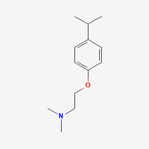 Chemical structure of 2-(4-Isopropylphenoxy)-N,N-dimethylethanamine