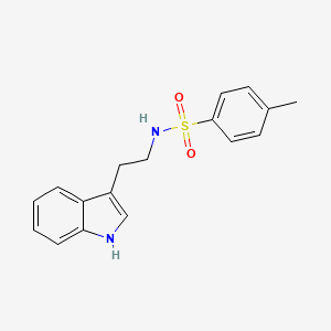 Chemical structure of 2-(4-Isopropylthiazol-2-YL)-7-methoxy-8-methylquinolin-4-OL