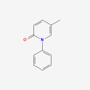Chemical structure of (4-(Pyridin-2-yl)phenyl)methanol