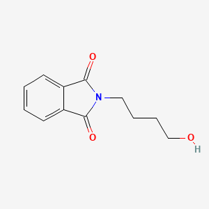 Chemical structure of 2-(4-Hydroxybutyl)isoindoline-1,3-dione