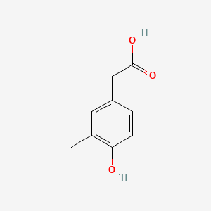 Chemical structure of (4-Hydroxy-3-methylphenyl)acetic acid