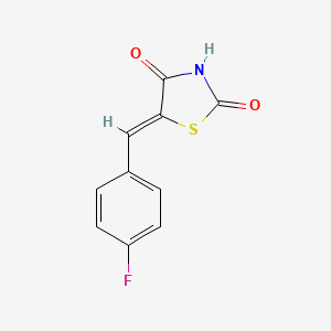 Chemical structure of 2-(4-Fluorophenyl)thiazole-4-carboxylic acid