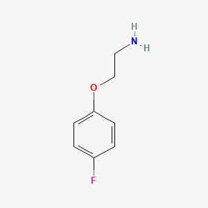 Chemical structure of 2-(4-Fluorophenoxy)ethylamine