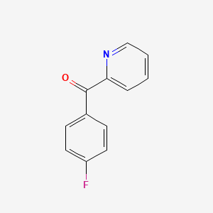 Chemical structure of 2-(4-Fluorobenzoyl)pyridine