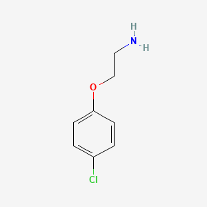 Chemical structure of 2-(4-Chlorophenoxy)ethylamine