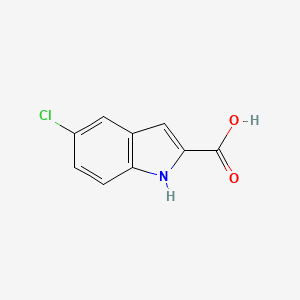 Chemical structure of 4-Chloro-3-cyanobenzeneacetic acid