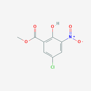 Chemical structure of 2-(4-Chloro-2-nitrophenoxy)acetic acid
