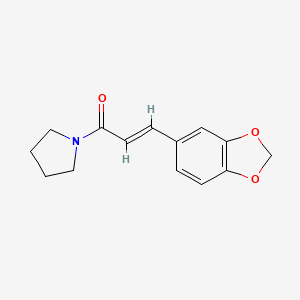 Chemical structure of 2-(4-Butoxybenzoyl)oxazole