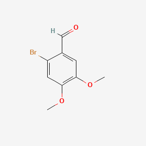 Chemical structure of 2-(4-Bromo-2-methoxyphenyl)acetic acid