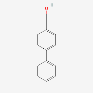Chemical structure of 2-(4-Biphenylyl)-2-propanol