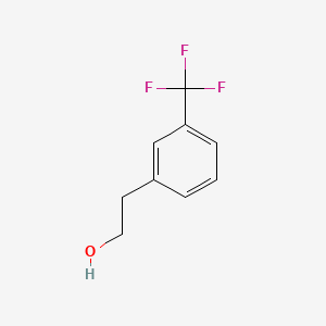 Chemical structure of 2-(4-(Trifluoromethyl)phenyl)ethanol