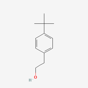 Chemical structure of p-tert-Butylphenethyl alcohol