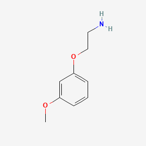 Chemical structure of 2-(3-Methoxyphenoxy)ethylamine