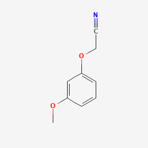 Chemical structure of 2-(3-Methoxyphenoxy)acetonitrile