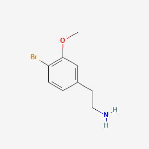 Chemical structure of 2-(3-METHOXY-4-BROMOPHENYL)ETHYLAMINE