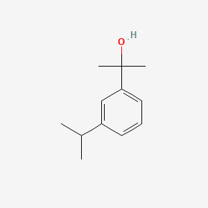 Chemical structure of 2-(3-Isopropylphenyl)propan-2-ol