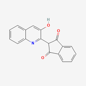 Chemical structure of C.I. Solvent Yellow 114