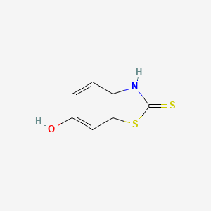 Chemical structure of 2-Mercaptobenzo[d]thiazol-6-ol