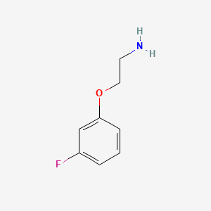 Chemical structure of 2-(3-Fluorophenoxy)ethylamine