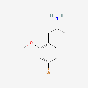 Chemical structure of [2-(3-Bromophenoxy)ethyl]dimethylamine