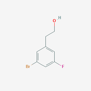Chemical structure of 2-(3-Bromo-5-fluorophenyl)ethanol
