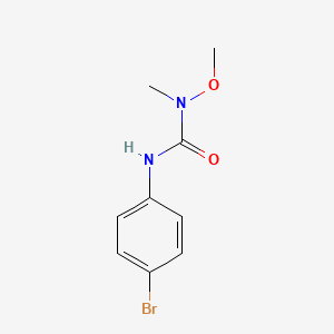 Chemical structure of 2-(3-Amino-4-bromophenoxy)-N-methylacetamide