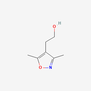 Chemical structure of 2-(3,5-Dimethylisoxazol-4-yl)ethanol