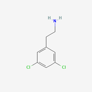 Chemical structure of 2-(3,5-Dichlorophenyl)ethanamine