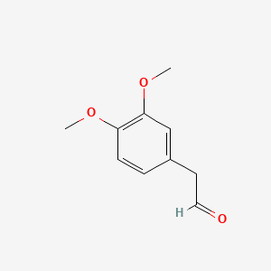 Chemical structure of 3,4-Dimethoxybenzeneacetaldehyde