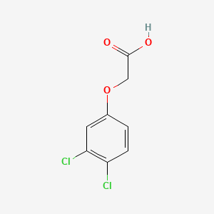 Chemical structure of (3,4-Dichlorophenoxy)acetic acid