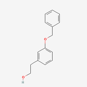 Chemical structure of 2-(3-(Benzyloxy)phenyl)ethanol