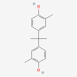 Chemical structure of 2-(3-(benzyloxy)phenyl)-2-methylpropan-1-ol