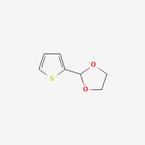 Chemical structure of 2-(2-Thienyl)-1,3-dioxolane
