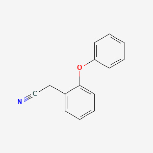 Chemical structure of 2-Phenoxyphenylacetonitrile