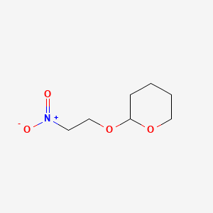Chemical structure of 2-(2-Nitroethoxy)tetrahydropyran